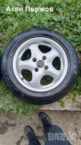 гуми с джанти 4×100-14, снимка 3 - Гуми и джанти - 54309186