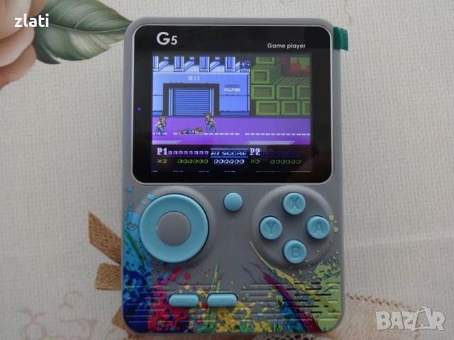 Продавам G5 Game Box – Ретро игрова конзола с 500 игри, снимка 7 - Други игри и конзоли - 54500529
