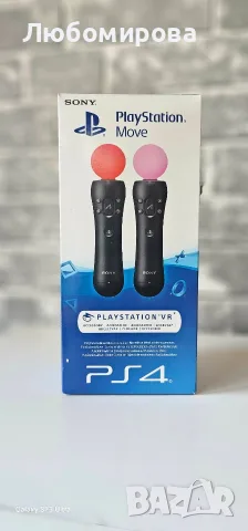 ОРИГИНАЛЕН PlayStation Move Twin Pack /2 бр. контролери/ в кутия / Цена за комплекта 67 евро
