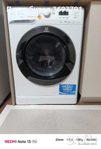 Пералня със сушилня Indesit, снимка 2 - Перални - 55376048