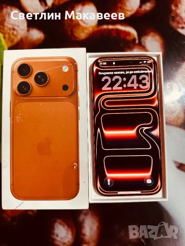 iPhone 17 PRO 256GB 98% БАТЕРИЯ БЕЗ ЗАБЕЛЕЖКИ!!, снимка 2 - Apple iPhone - 55514150
