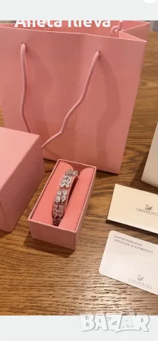 Swarovski mesmera двойна гривна Сваровски , снимка 3 - Гривни - 55500037