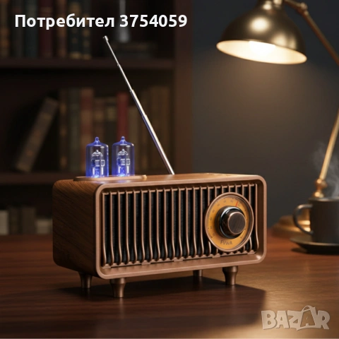 Bluetooth радио колонка AS19 - ретро стил и дизайн