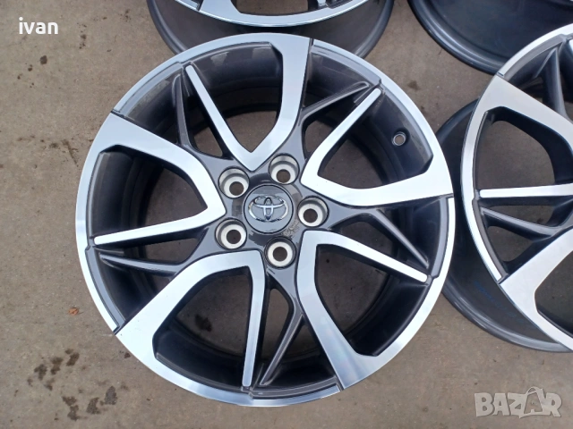 4 бр. чисто нови оригинални алуминиеви джанти TOYOTA 17 цола 5x114.3 , централен отвор 60.1 , ET39, , снимка 3 - Гуми и джанти - 54587462
