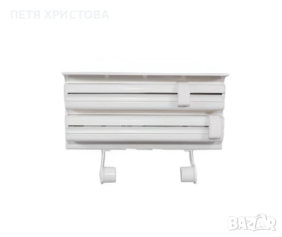 Поставка за кухненска хартия и фолио Triple paper, Цвят: Бяло