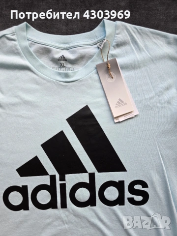 мъжка тениска Adidas XL, снимка 2 - Тениски - 54663010