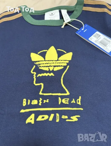 тениска Адидас х Brain Dead , снимка 3 - Тениски - 55599224