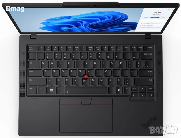 14" тъч ThinkPad T14 /Intel Core Ultra 5 135U 12-core /40GB DDR5/Win11, снимка 5 - Лаптопи за работа - 54345213