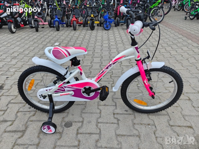 PA Детски велосипед 18" ALICE бял, снимка 2 - Велосипеди - 54863953