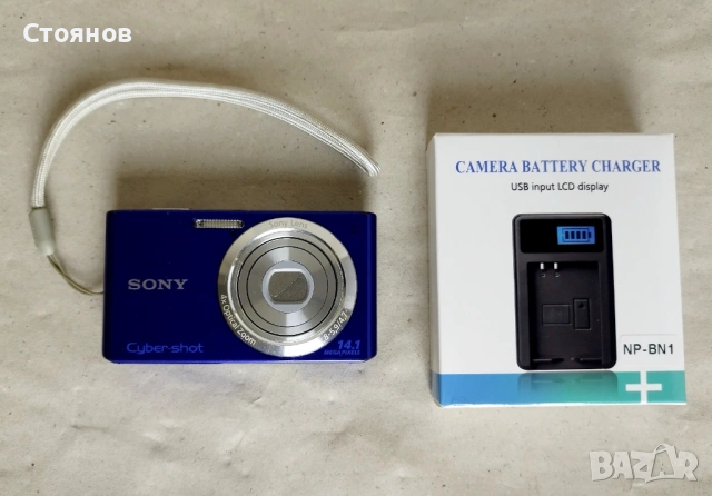 Цифров фотоапарат SONY Steady Shot DSC-W610 / 14.1-мегапиксела