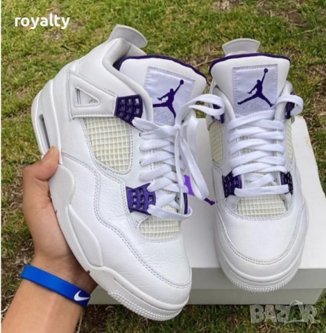 Nike Jordan Нови Бели Дамски Кецове Найк с Кутия 