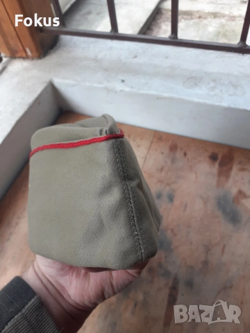 Старо военно кепе пилотка шапка фуражка униформа, снимка 4 - Антикварни и старинни предмети - 54183190