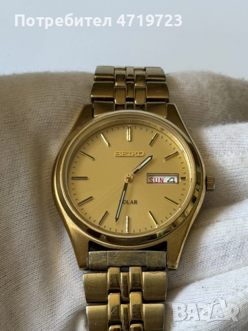 Seiko SNE036 Solar, снимка 2 - Мъжки - 55239719