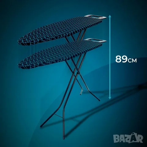 Стабилна Дъска за Гладене Cecotec StrongBoard 100 Boracay (110x33 см, Негорима), снимка 3 - Ютии - 55564202