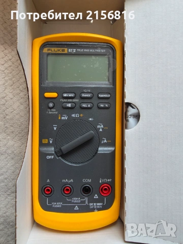 Fluke 87V Industrial True RMS Multimeter, снимка 2 - Други инструменти - 54657638