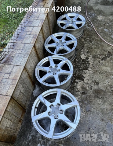 Оригинални джанти за Ауди / Audi - 5/112/17, снимка 3 - Гуми и джанти - 54233187