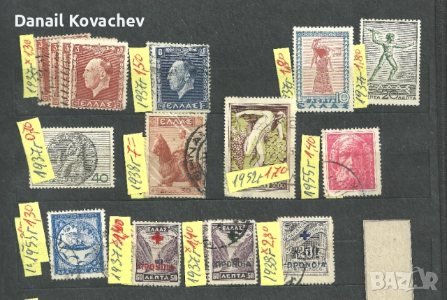 Италия , Гърция , Югославия , Швейцария , Швеция- късове , не пълни серии , има редки, снимка 4 - Филателия - 54295317