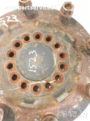 Предна главина 1523 15T 19.5J за Mercedes Atego (1998-2005) R9753340245, снимка 3 - Части - 54181641