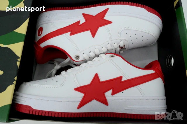 A Bathing Ape BAPE STA Premium Quality Luxury Streetwear Sneakers Различни цветове Размери 35-46, снимка 14 - Маратонки - 54747171