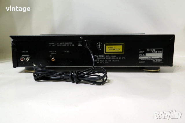 Denon DCD-690 Compact Disc Player, снимка 6 - Други - 55153154
