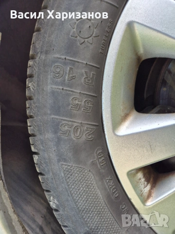 Продавам джанти 16" с летни гуми Kleber Quadraxer – 205/55 R16 (Opel Astra G / Zafira A), снимка 6 - Гуми и джанти - 54945356