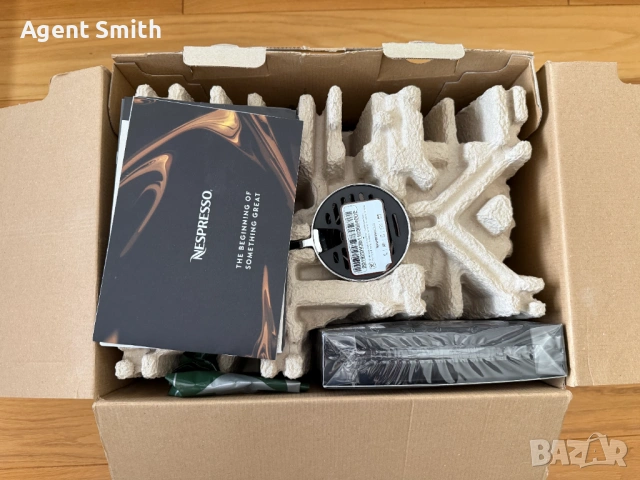 Кафемашина Nespresso Vertuo Next + Aeroccino 3, снимка 3 - Кафемашини - 53983189