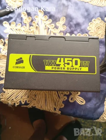Захранващ блок Corsair 450W, състояние като нов.