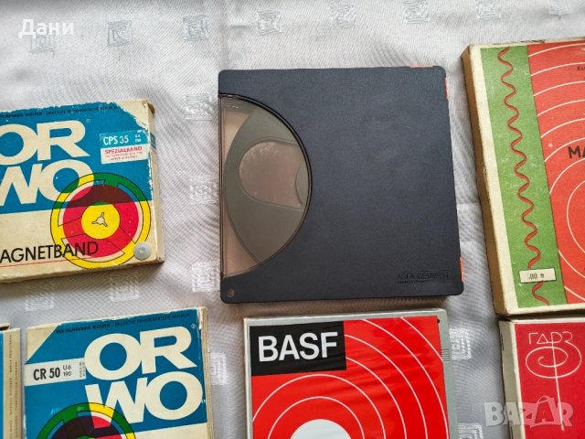 магнетофонни ролки: BASF Professional PER 528, Maxell, Philips и ORWO“, снимка 10 - Други - 54401796