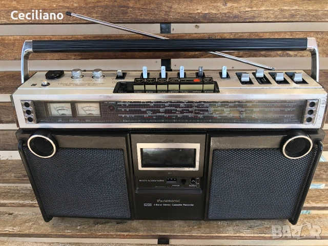 Радиокасетофон класика от края на 70-те години – PANASONIC RS-4350LJ.