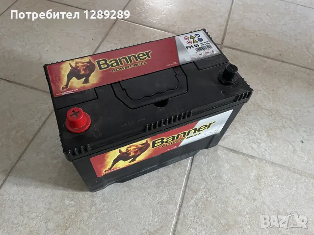 НОВ Акумулатор Banner Power Bull JIS 95Ah 740A R+