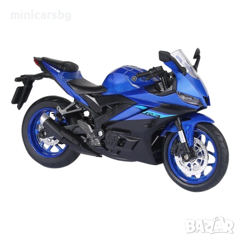Метални мотори: Yamaha YZF-R3 1:12 метален модел мотор