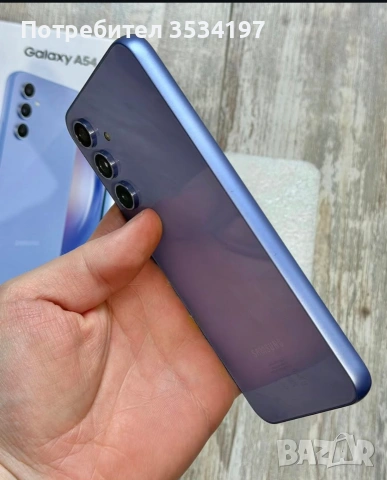 Samsung a 54 5g 128gb 8 gb ram dual sim като нов purple, снимка 3 - Samsung - 54191869