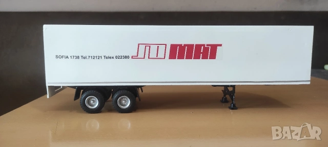 Метален модел полуремарке SOmat мащаб 1:50, снимка 7 - Колекции - 54767930