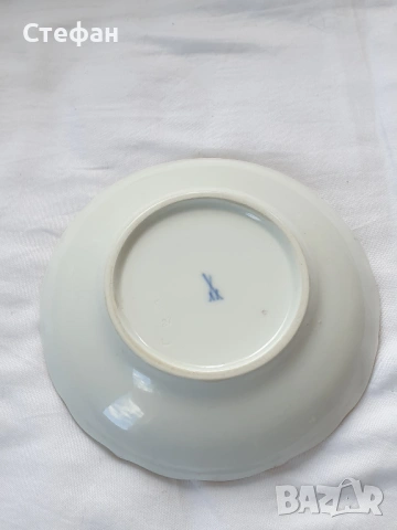 Порцеланов комплект Майсен, снимка 7 - Антикварни и старинни предмети - 54307156