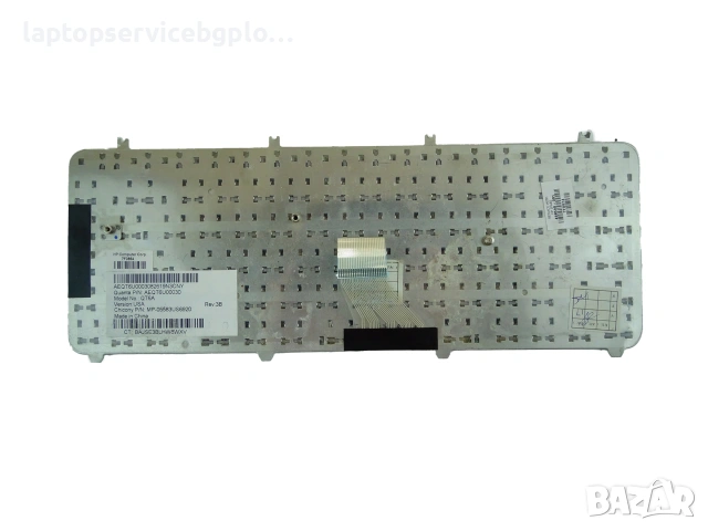 HP Pavilion DV5 DV5-1000 Клавиатура СРЕБРИСТА 488590-251 AEQT6700210, снимка 2 - Части за лаптопи - 55102283
