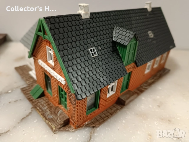 Heljan Train Diorama диорама за влакче от Дания гара с тунел, снимка 6 - Влакчета, самолети, хеликоптери - 54487204