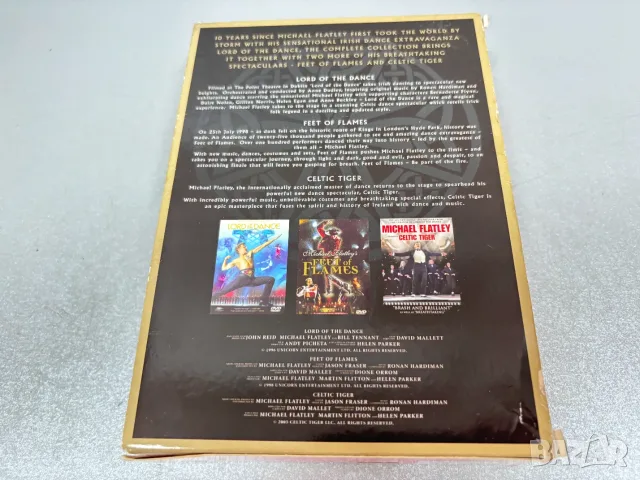 3 DVD диска с танцови изпълнения Майкъл Флетли (Michael Flatley), снимка 3 - DVD дискове - 55313629