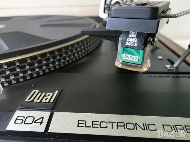 Легендарен грамофон Dual CS 604 – Direct Drive с доза DMS 240 E / Произведен в Германия, снимка 5 - Грамофони - 55350642