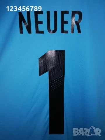 Germany Neuer Adidas оригинална вратарска фланелка екип тениска Германия Нойер , снимка 4 - Футбол - 53309659