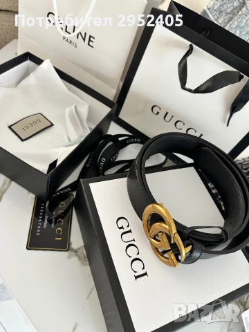 Дамски колани Celine Gucci , снимка 4 - Колани - 54395366