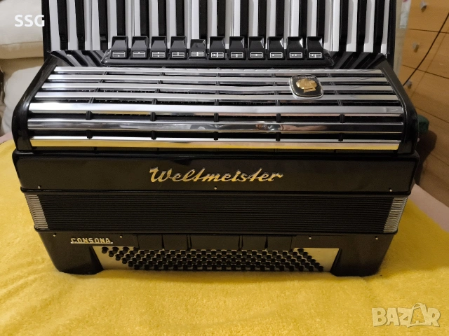 Акордеон Weltmeiser Consona 120 баса., снимка 2 - Акордеони - 54021376