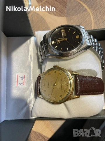Швейцарски, Японски и Руски часовници. , снимка 8 - Колекции - 54250169