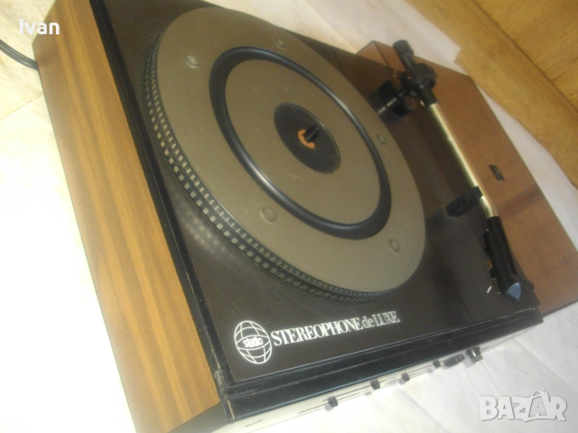 ОРИГИНАЛЕН НЕМСКИ РАБОТЕЩ СТЕРЕО ГРАМОФОН ОТ 60-те години STUDIO STEREOFONE DE LUXE ВИНТИДЖ, снимка 17 - Грамофони - 54701885
