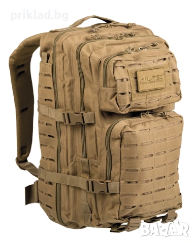 Тактическа раница MIL-TEC US Coyote Laser Cut Assault голяма