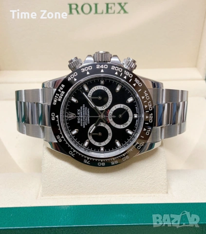 Rolex Cosmograph Daytona 40mm Steel Black Dial Ceramic Automatic Различни Варианти, снимка 4 - Мъжки - 54042509