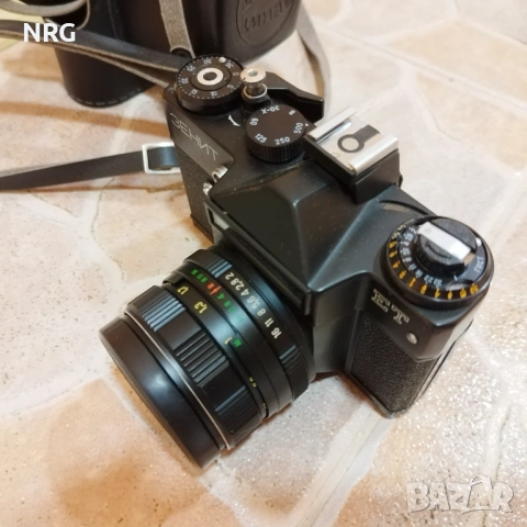 Zenit ET - MC HELIOS MC 44M-4 2/58 Ретро фотоапарат +обектив, снимка 5 - Фотоапарати - 54402361