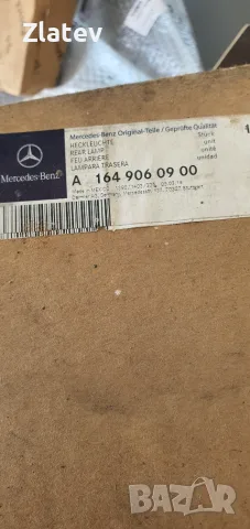 Оригинален ляв заден стоп с платка за Mercedes ML W164 (2005-2011), снимка 2 - Части - 55623595