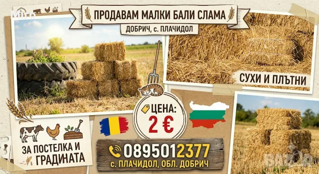 Малки бали слама 