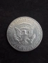 сребърна монета от 1/2 долара САЩ 1964г, снимка 1
