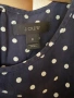 Копринен Гащеризон  J Crew, десен на точки, размер М/L, снимка 9